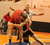 PREP WRESTLING: Different event, same result
