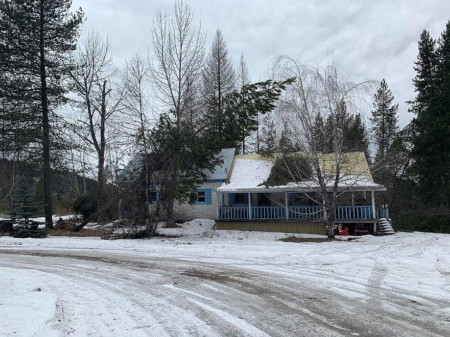 The home of Michael Cooper from Deborgia saw numerous trees uprooted and thrown around the property from the windstorm on January 13. (Photos courtesy Katie Revilla)