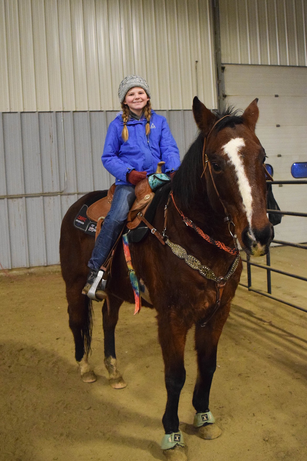 Sage Pinkerton and her horse, Nick.
