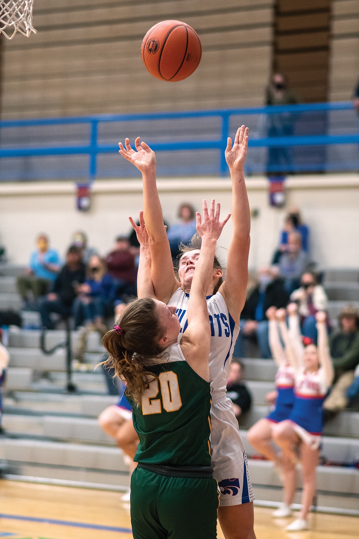 Maddie Robison with a shot against Whitefish. (Chris Peterson photo)