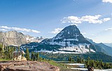 In Glacier Park, snowfields help mountain goats breathe easy