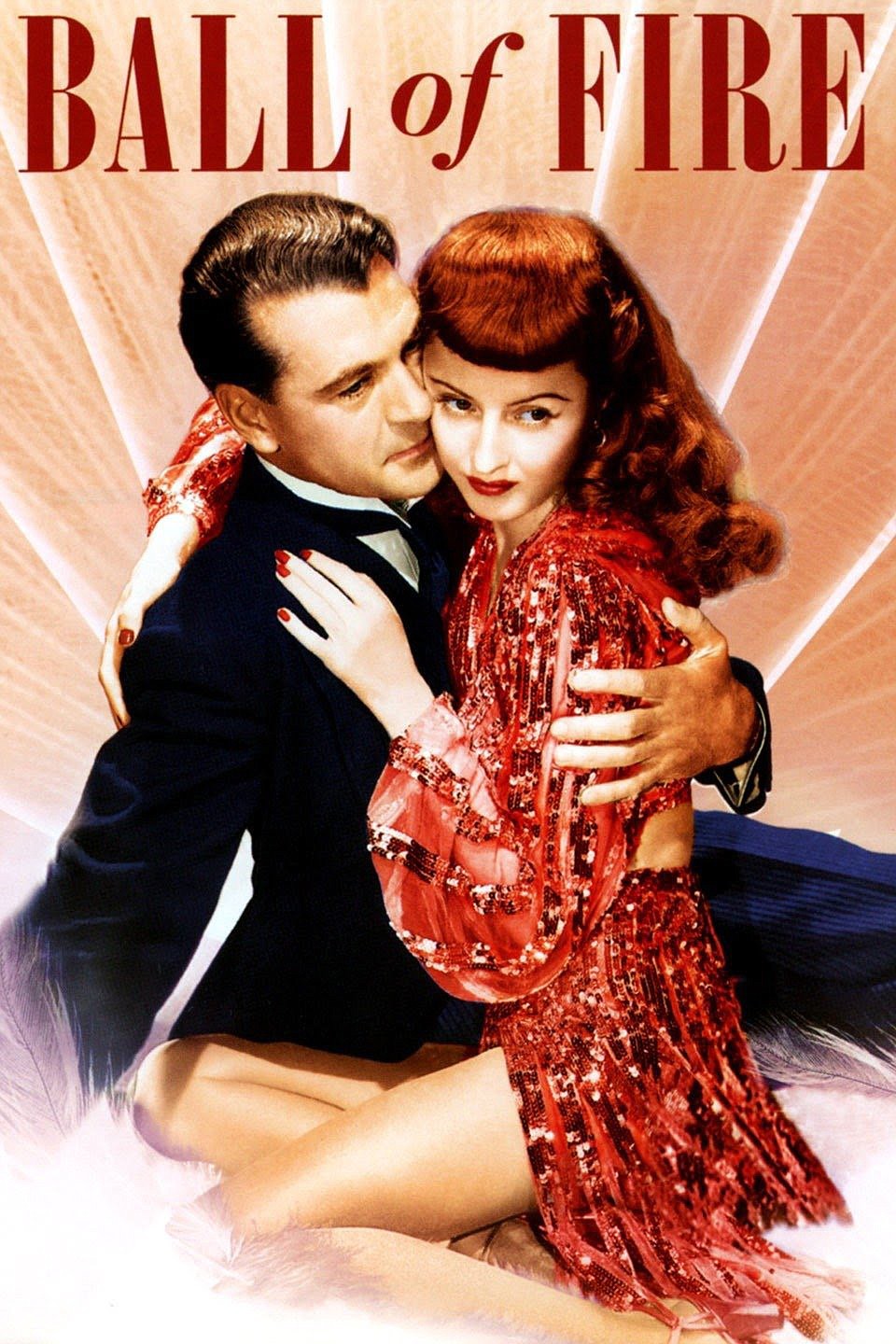 Gary Cooper and Barbara Stanwyck star in the 1941 classic comedy "Ball of Fire."