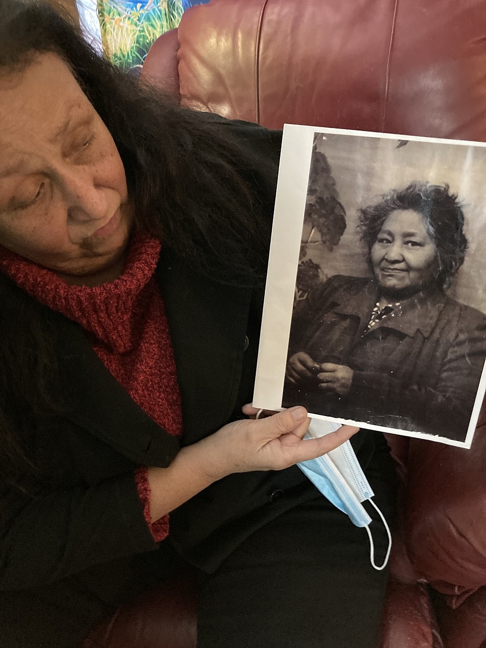 Gen Huitt's aunt, Genevieve Margaret Huitt, a Klamuth Indian, disappeared decades ago. Her charred body, only identifiable by her teeth, was found in a burned car. (Carolyn Hidy/Lake County Leader)