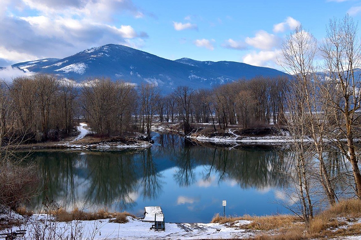 Local photographer Robert Kalberg captured this winter scene in the Jakes Landing area in Porthill.