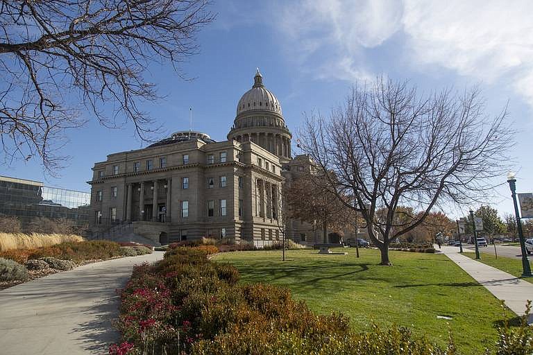 Exterior of the Idaho State Capitol in Boise.