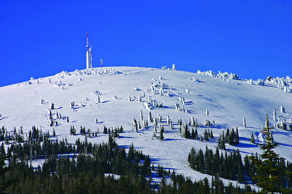 Summit of Mt. Spokane Ski and Snowboard Park.