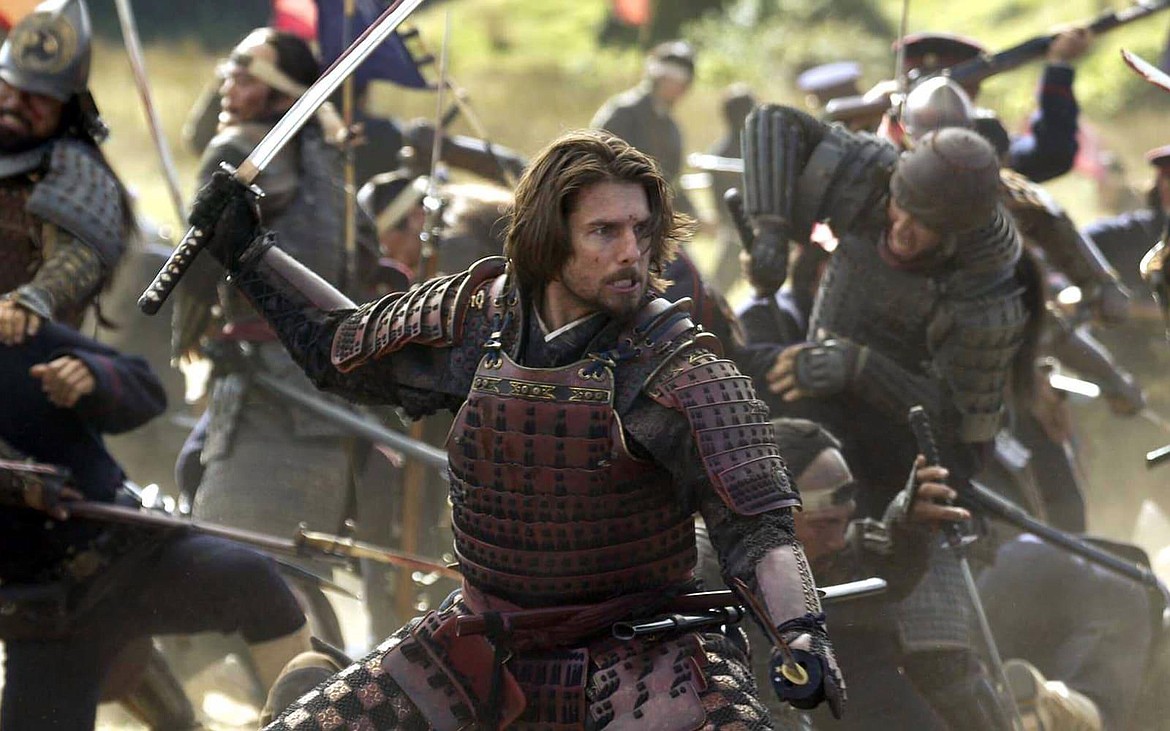 Battle scene from the movie "The Last Samurai" starring Tom Cruise.