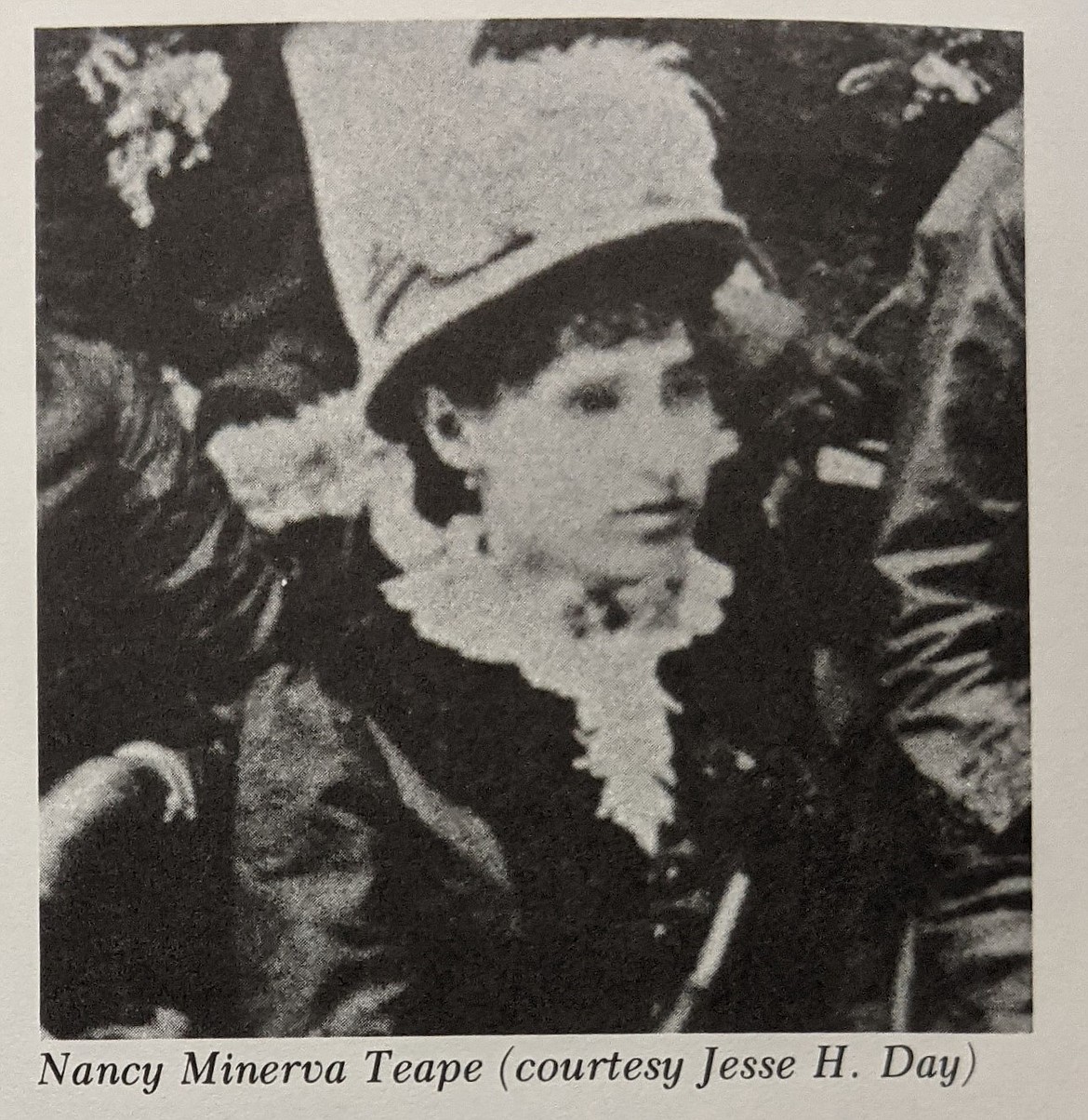 A photo of Minerva printed in a 1980 copy of the Palimpsest history magazine.