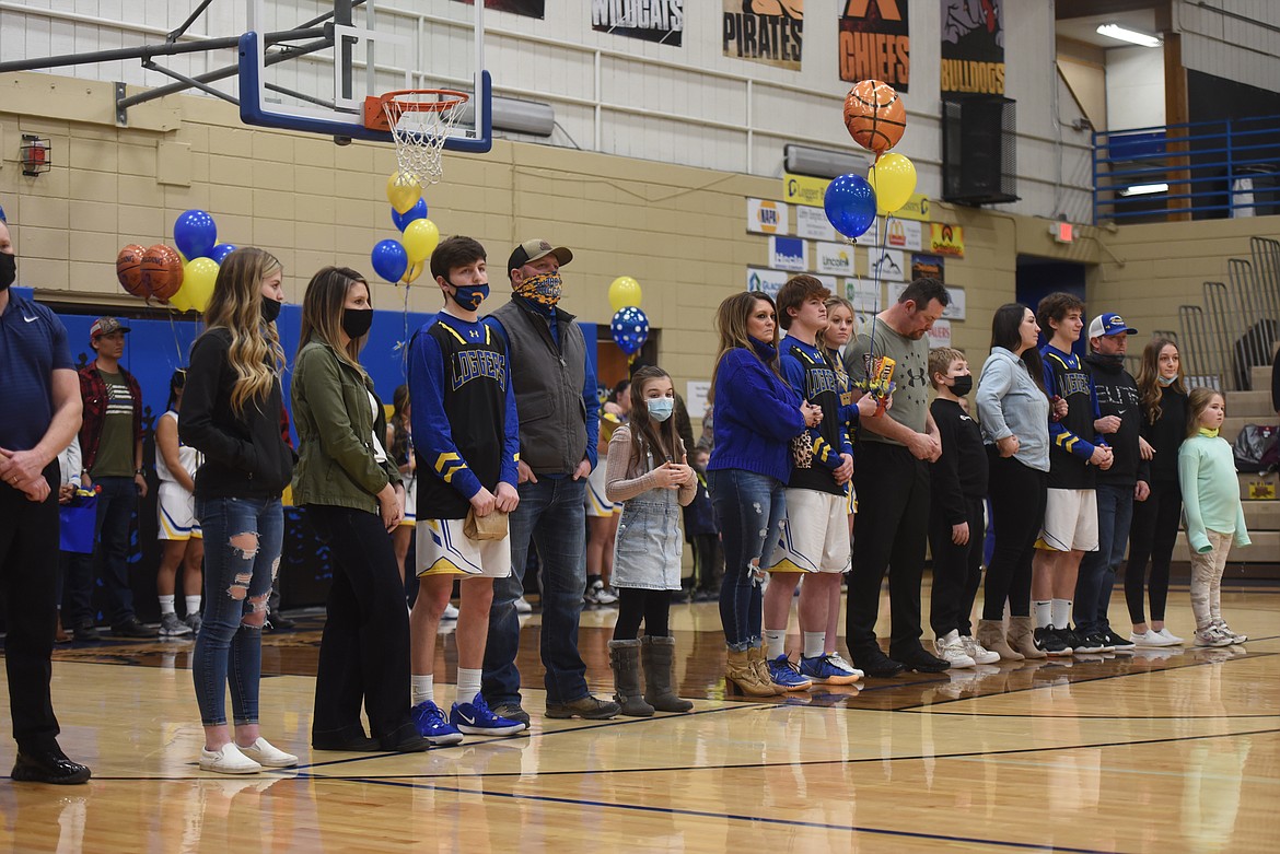 Loggers honor seniors Jan. 28. (Will Langhorne/The Western News)