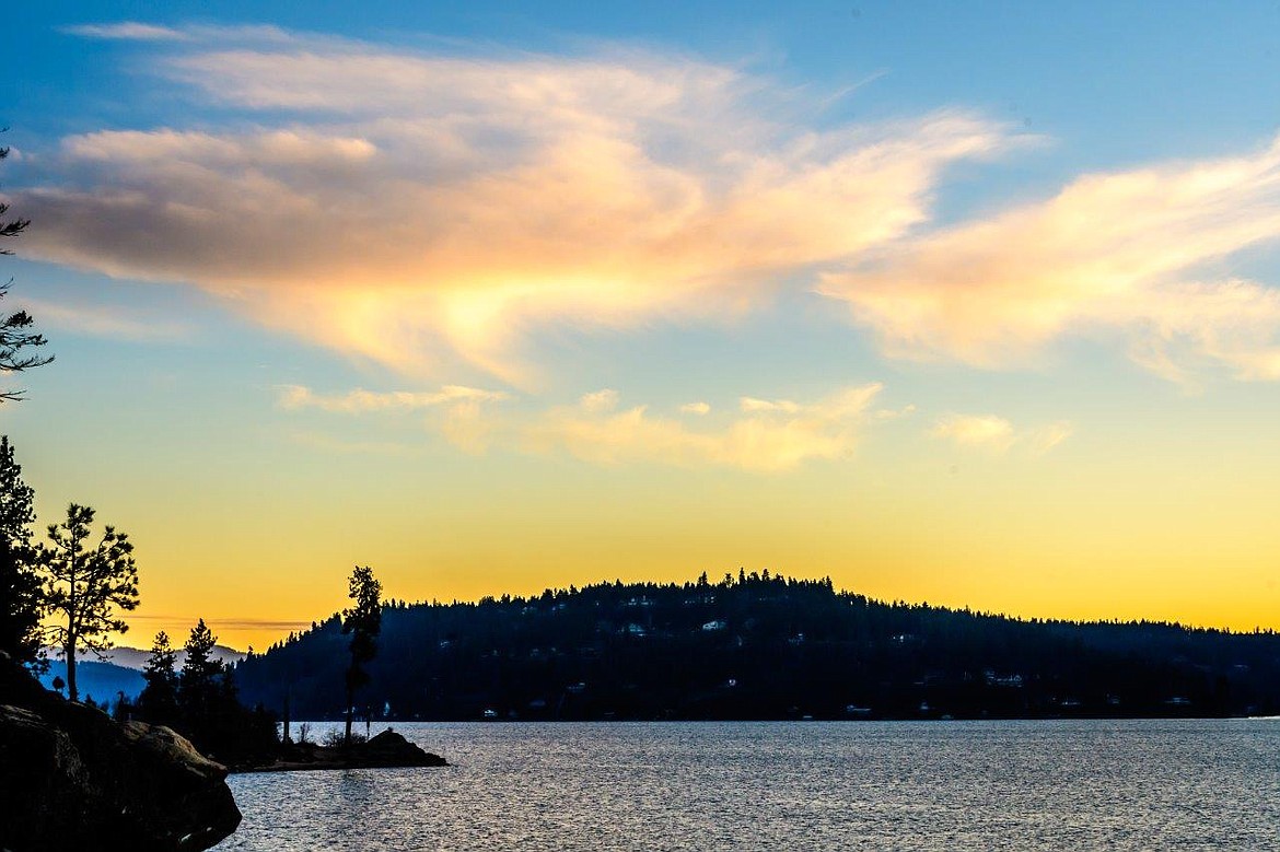 A Winter's night by the lake | Coeur d'Alene Press