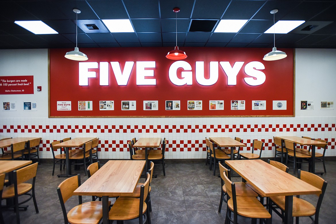 Five Guys reopens after remodel Daily Inter Lake