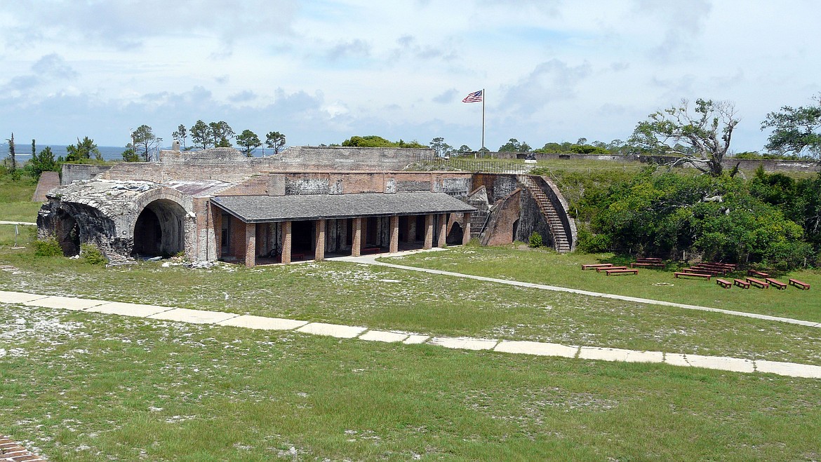 Fort Pickens, Pensacola, Fla., today where Geronimo and the remainder of his Apache band was imprisoned for two years before being relocated to Mt. Vernon Barracks, Ala., where a quarter of them died of tuberculosis, the survivors were then sent to Fort Sill, Okla.