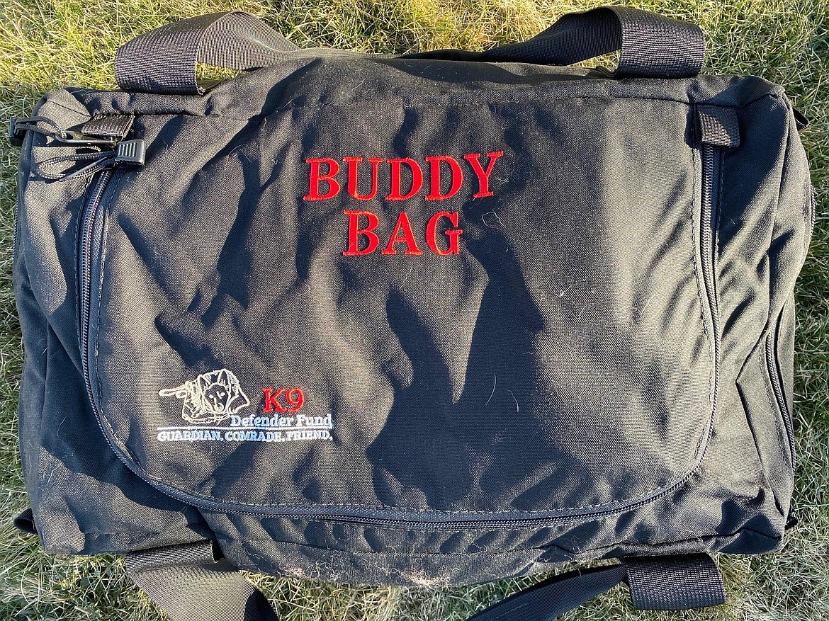 (Photo courtesy of BCSO)
The Buddy safety and first aid bag