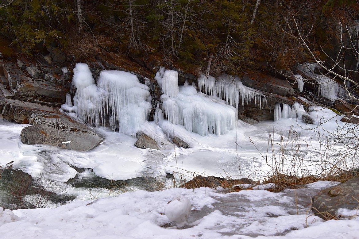 Local photographer Robert Kalberg captured this photo of the Yaak Falls during a recent "adventure drive" around the region.