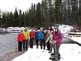 Class explores winter surroundings