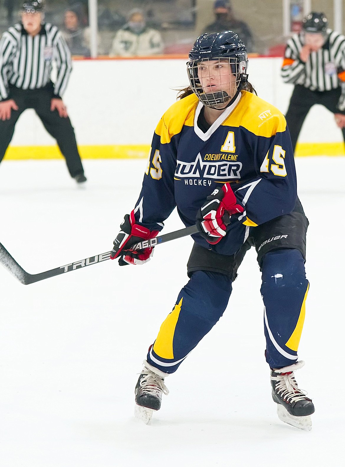 Photo courtesy Camille Eitel
Lydia Eitel has long been a hockey player.