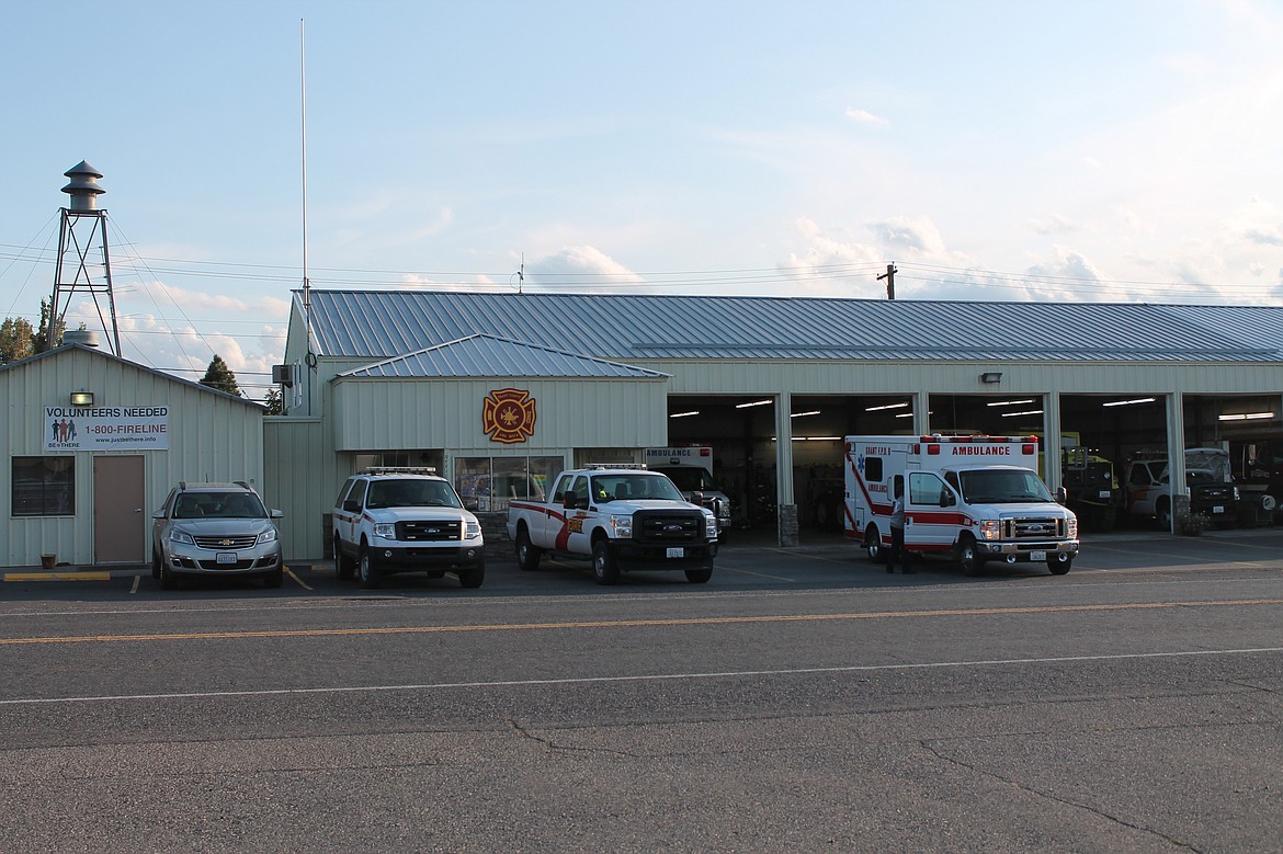 The station for Grant County Fire District 8 in Mattawa. mattawa city officials are looking into the option of annexing into the fire district.