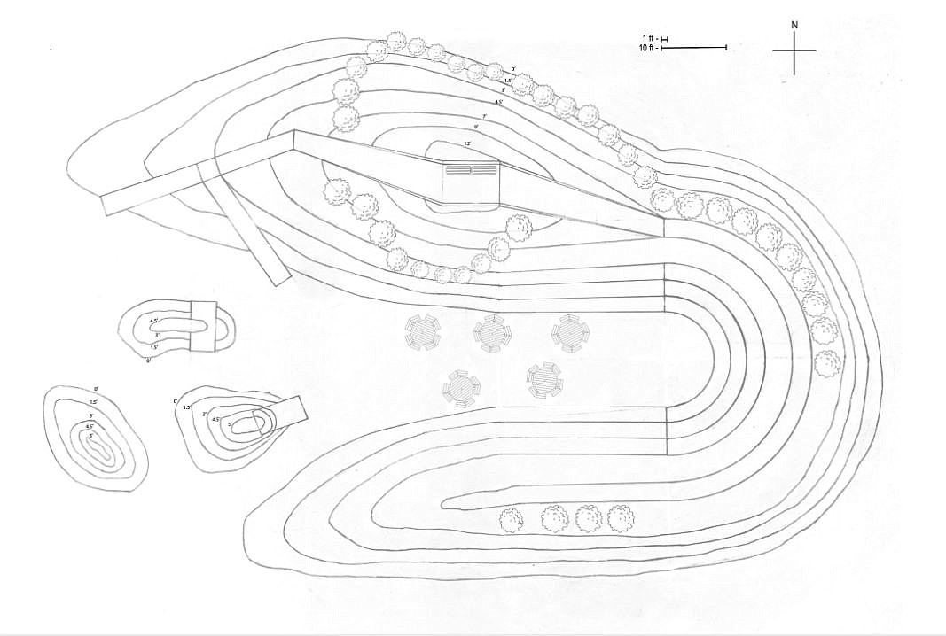 A design by Colorado College students for Washington Elementary would use tunnels and an amphitheater to create an unique outdoor learning environment for students.