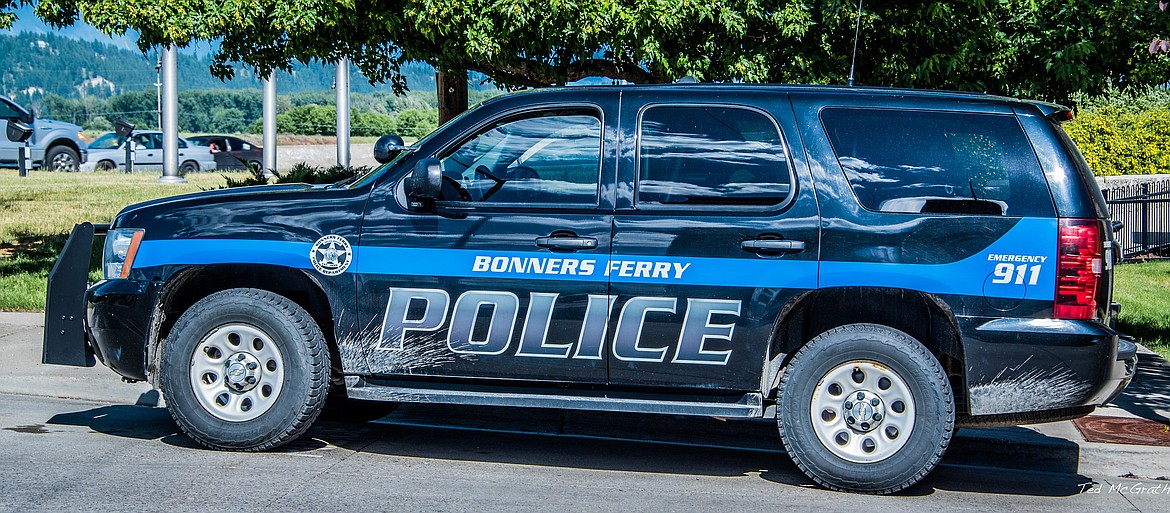 "2019 - Road Trip - 155 - Bonners Ferry - 5 - Police Car" by Ted's photos - For Me & You is licensed under CC BY-NC-SA 2.0