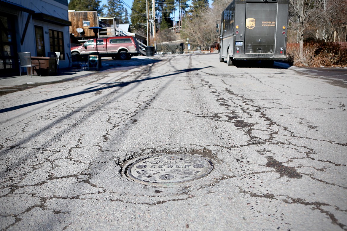 Crews will install a new sewer line along Osborn Avenue starting mid-March, weather allowing. 
Mackenzie Reiss/Bigfork Eagle