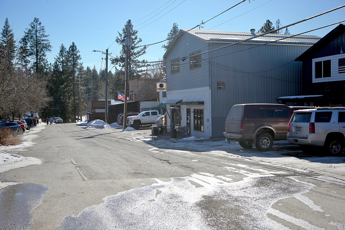 Crews will install a new sewer line along Osborn Avenue starting mid-March, weather allowing. 
Mackenzie Reiss/Bigfork Eagle