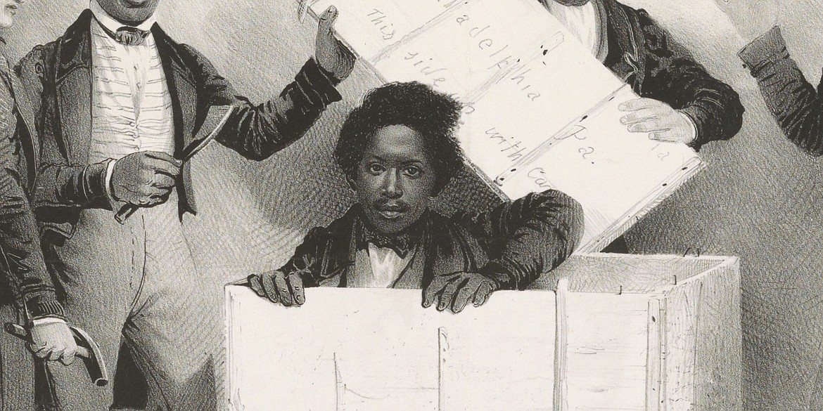 In 1849, slave Henry “Box” Brown, working in a tobacco factory in Richmond, Va., escaped to Pennsylvania by having himself sealed in a box and express mailed to a Quaker abolition society.