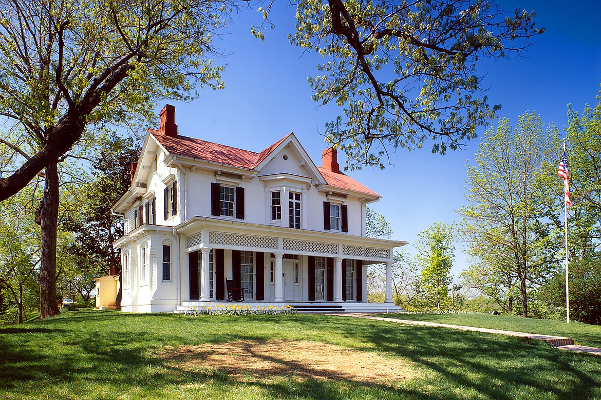 Abolitionist Frederick Douglas's home at 1411 W. St., Southeast, Anacostia, Washington, D.C.