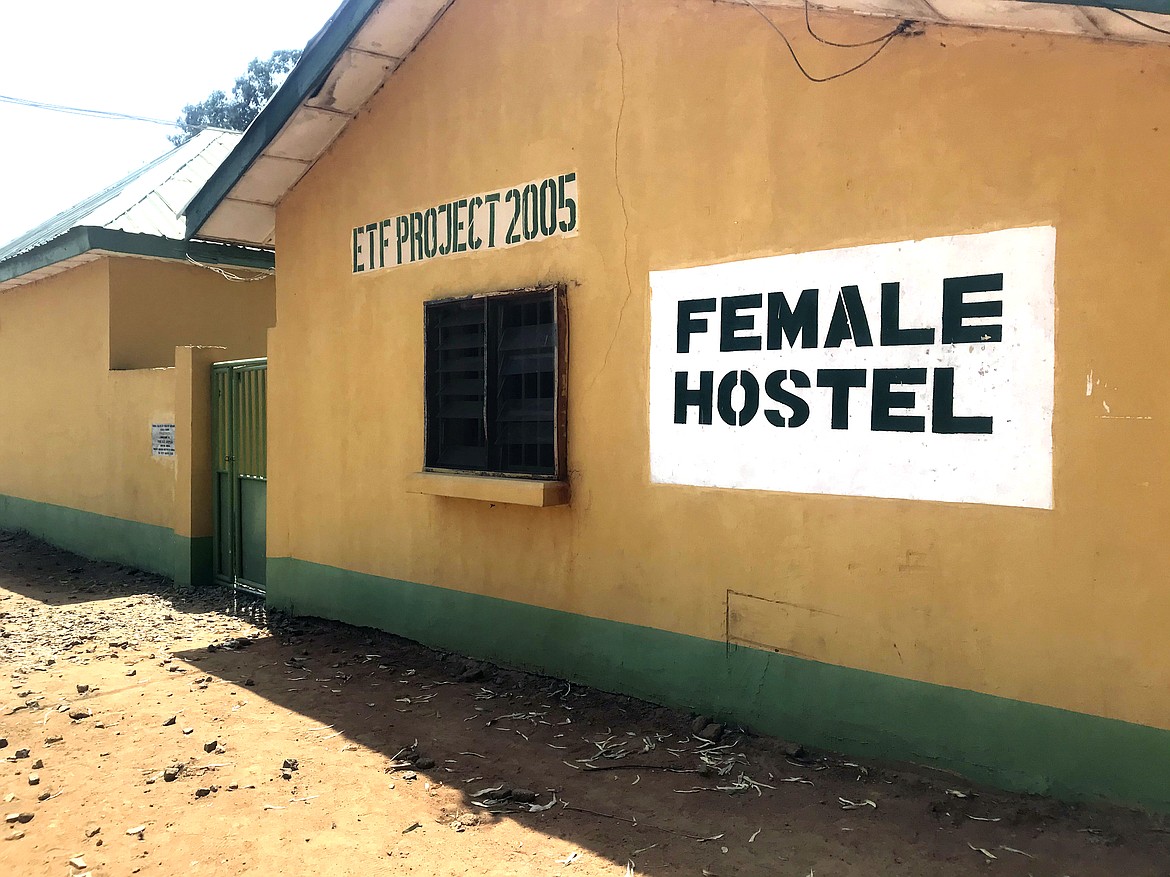 The empty female hostel of the Federal College of Forestry Mechanization, school following an attacked by gunmen in Afaka Nigeria, Friday March 12, 2021. Gunmen have attacked a school in northwestern Nigeria and kidnapped at least 30 students just weeks after a similar attack in the region, authorities said Friday.