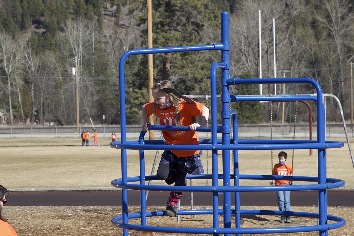 Troy Elementary School held a “Still Standing” celebration on March 11 to mark a year since the district began dealing with the coronavirus. The World Health Organization declared the coronavirus a pandemic March 11, 2020. (Will Langhorne/The Western News)