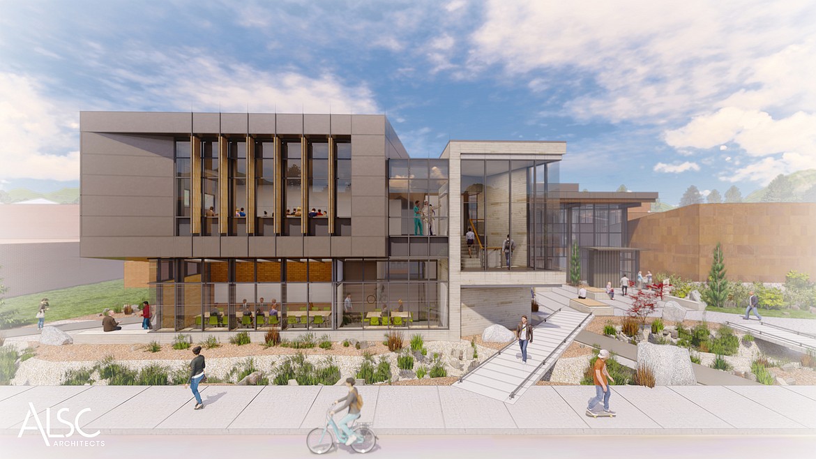 The Meyer Health and Sciences expansion will include the addition of 4-5 labs, lab prep space, 4 classrooms, faculty offices, student study areas, a large conference room and support spaces. Photo courtesy ALSC ARCHITECTS.