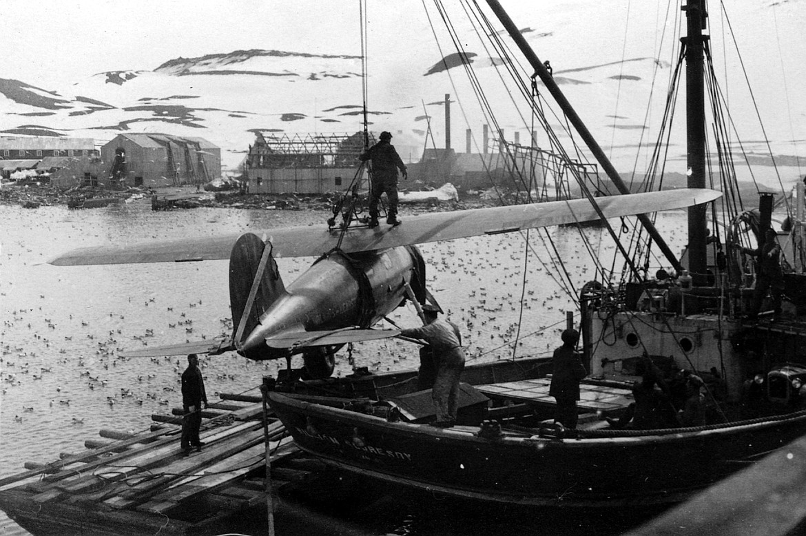 In an amazing feat of aerial navigation, Australian explorer George Hubert Wilkins as navigator and American Ben Eielson piloting their Lockheed Vega were the first to fly over the Arctic from Point Barrow, Alaska, to Spitsbergen, Norway, in April 1928, the flight taking 20 hours.