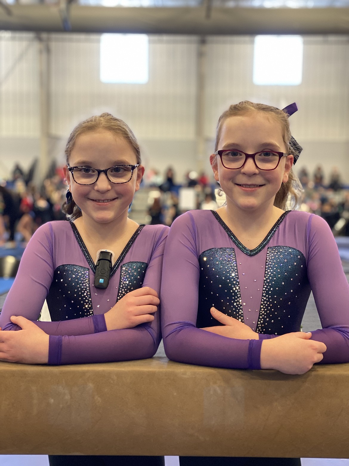 Courtesy photo
Avant Coeur Gymnastics Xcel Silvers at the state championships, in their last competition of the season in Pocatello. From left are Dahlia Kramer and Lily Kramer.