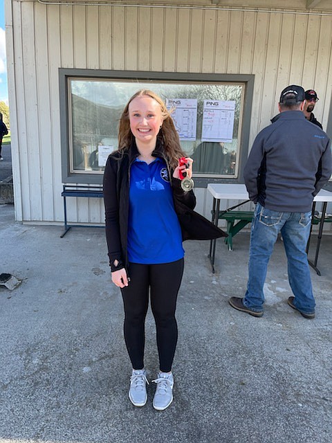 Courtesy photo
Coeur d'Alene golfer Brianna Priest, who tied for girls' medalist honors at the Moscow Invitational.