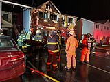 Quincy fire displaces three families