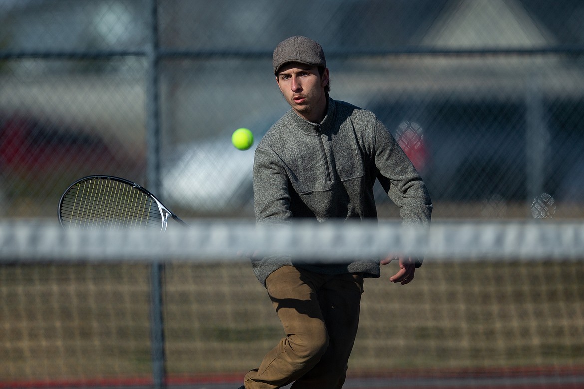 Brahma Heitz eyes his shot on Thursday against Post Falls.