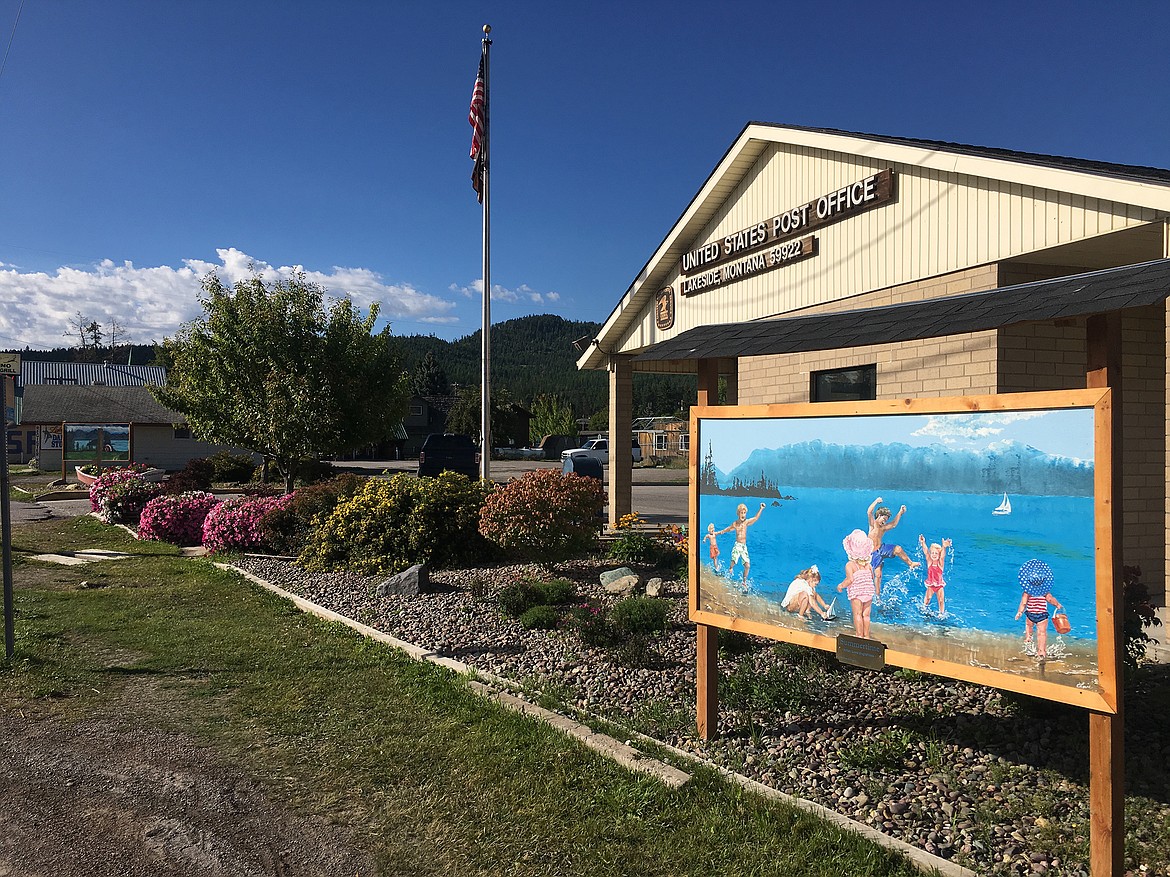The West Shore Art Initiative has helped place murals by several artists in Lakeside and Somers. (Photo courtesy of Dan Benesch)