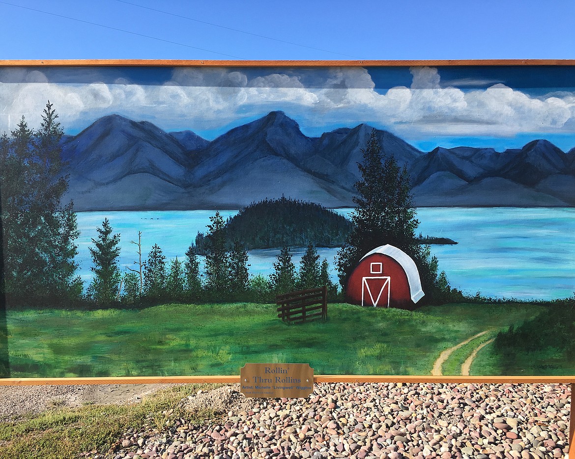The West Shore Art Initiative has helped place murals by several artists in Lakeside and Somers. (Photo courtesy of Dan Benesch)