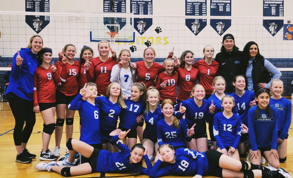 The U11 and U12 teams of the 208 Volleyball Club recently won the Pandemic at the Net volleyball tournament in Spirit Lake. Local girls Jordyn Stutzke, Paige Yrjana and Ella Yrjana are members of the traveling teams.