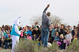 Good finds, good rides:  Easter Bunny meets Sand Scorpions at Moses Lake dunes