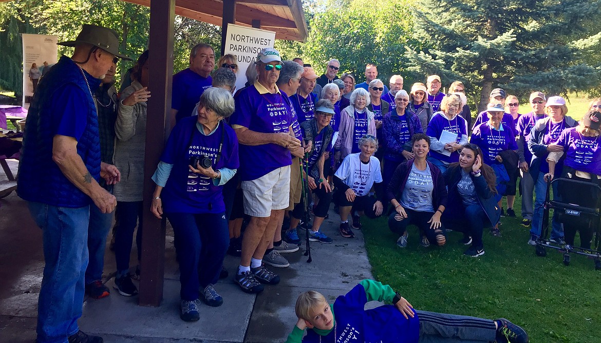 Members of the Flathead Valley Parkinson's Support Group after a Walk for Parkinson's event.(Photo provided)