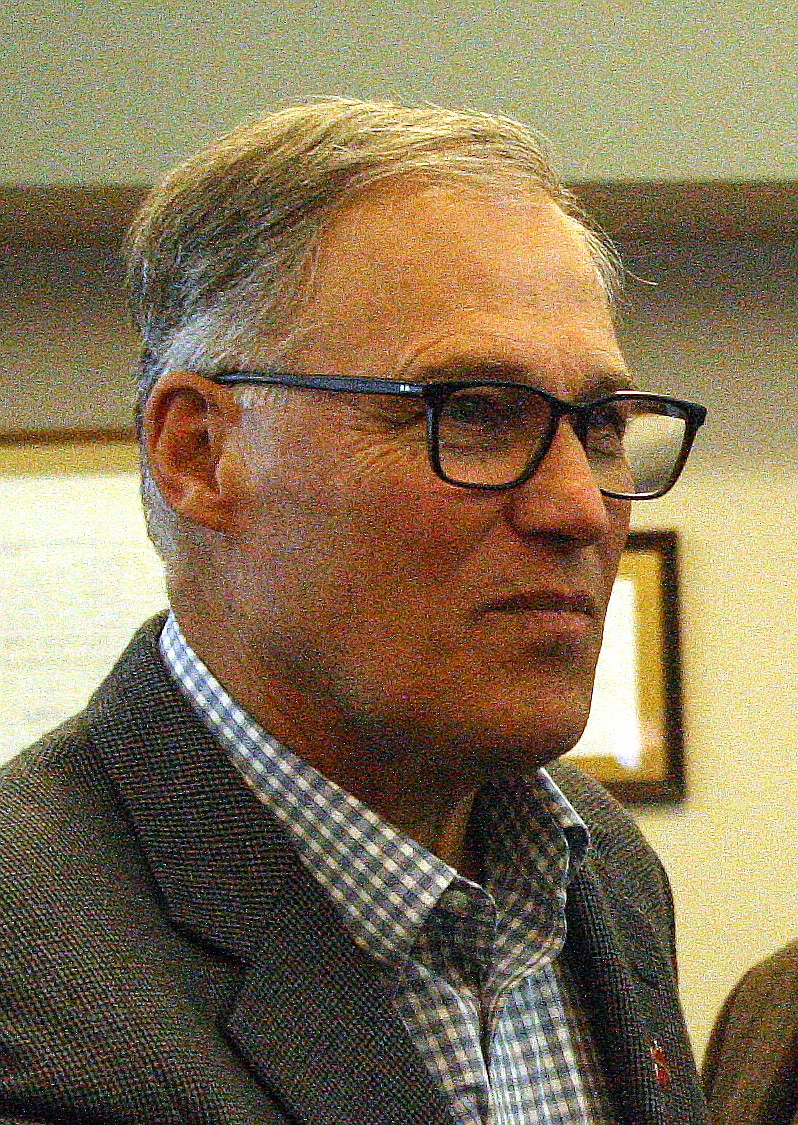 Gov. Jay Inslee, seen in 2016 in Othello.