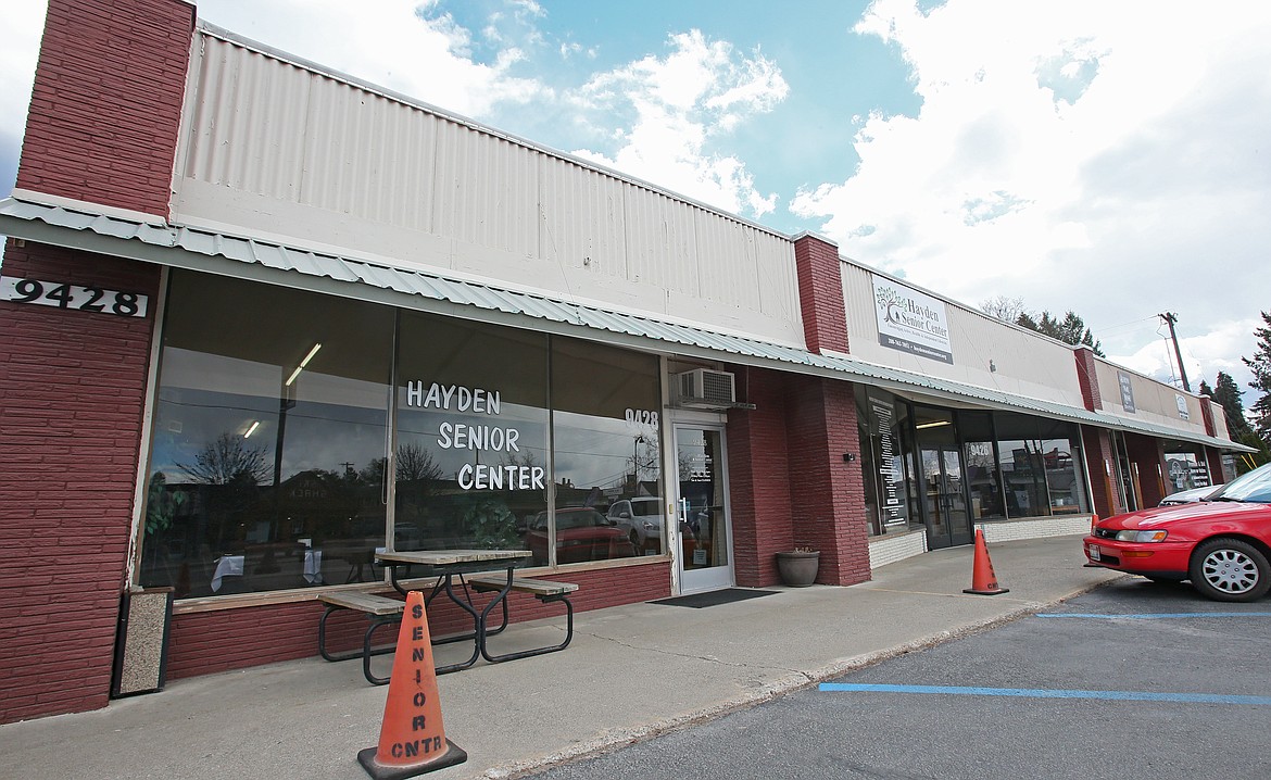 The Hayden Senior Center, 9428 N. Government Way, is looking for a new home that is at least 8,000 square feet and can serve as a venue for events. The center is seen here Monday.