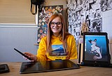 Going digital: Moses Lake middle-schooler uses electrons for her artistic medium