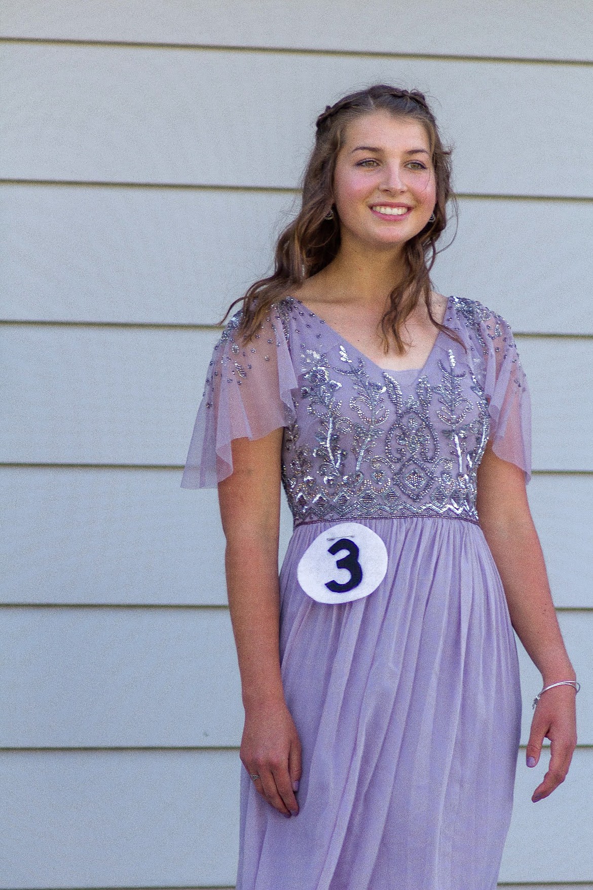 Lauren Tolley during the 2020 Distinguished Young Woman program.