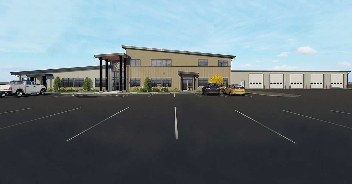 A rendering of the new facility by Architects West.