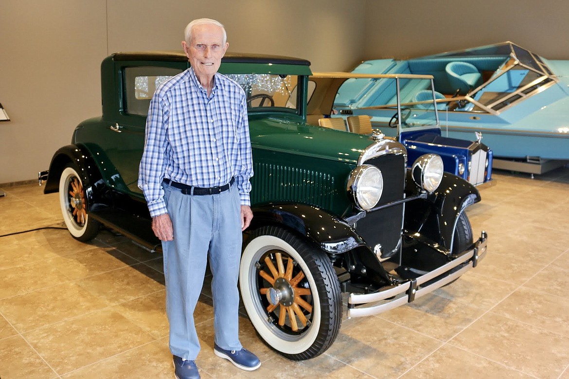 Hagadone bought his first car, a 1931 Plymouth, with money saved from his lawn business. Decades later, he was delighted to find and restore a car of the same make, model, year and even the same color. Whatever he touched, he always improved.