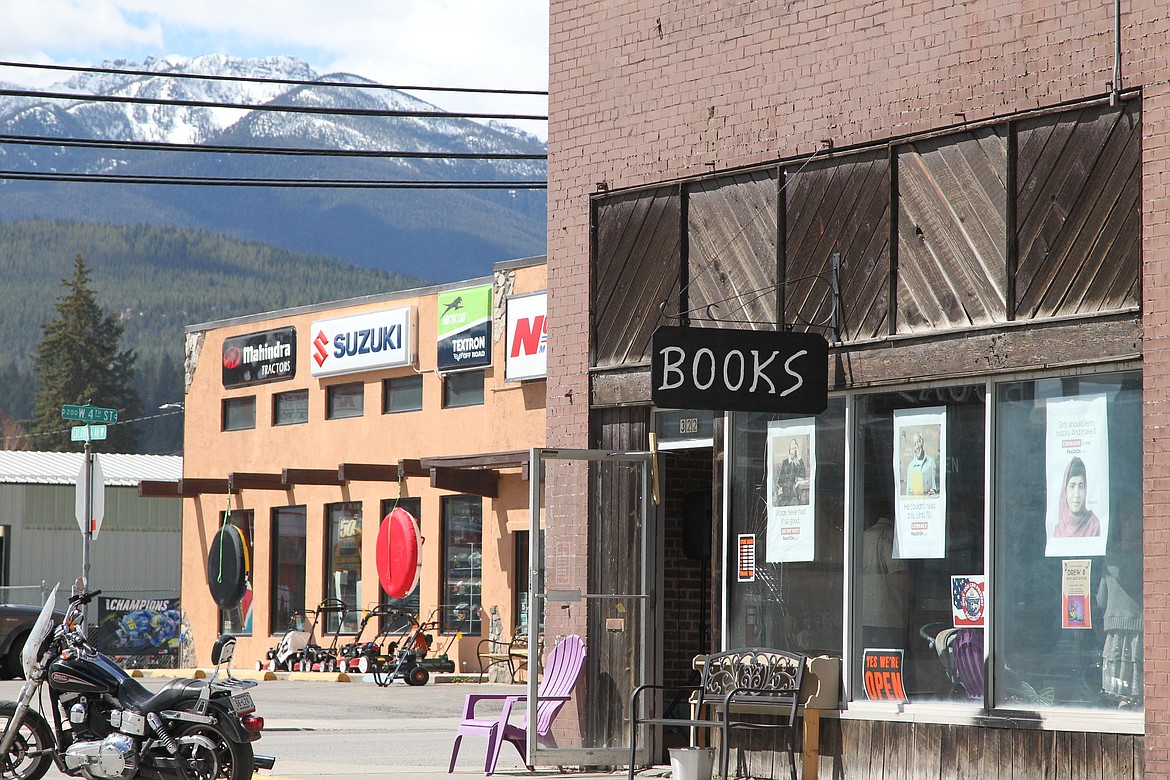 Vince Backen, who pursues his love of reading when not sailing the globe, saw a largely untapped market for a bookseller in Libby. (Will Langhorne/The Western News)