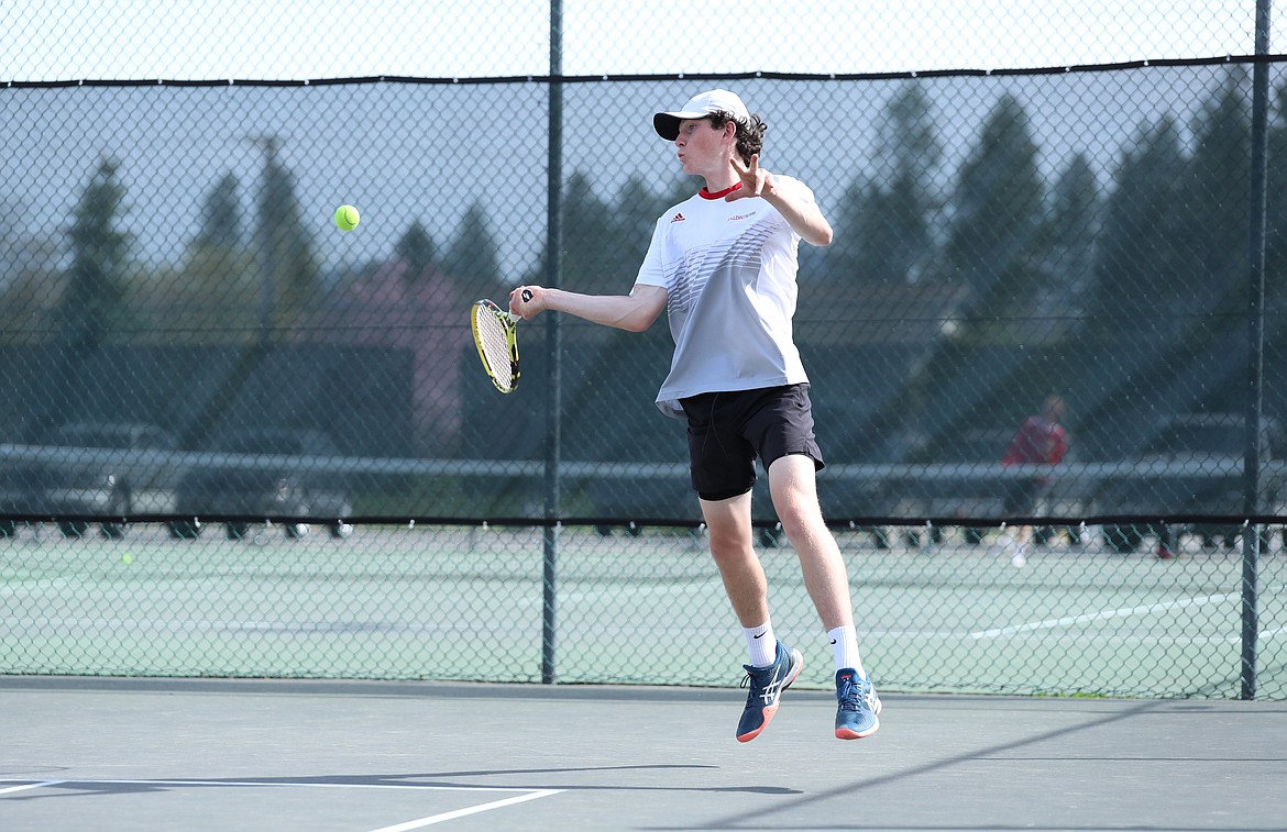 Josh Embree eyes a return shot on Thursday.