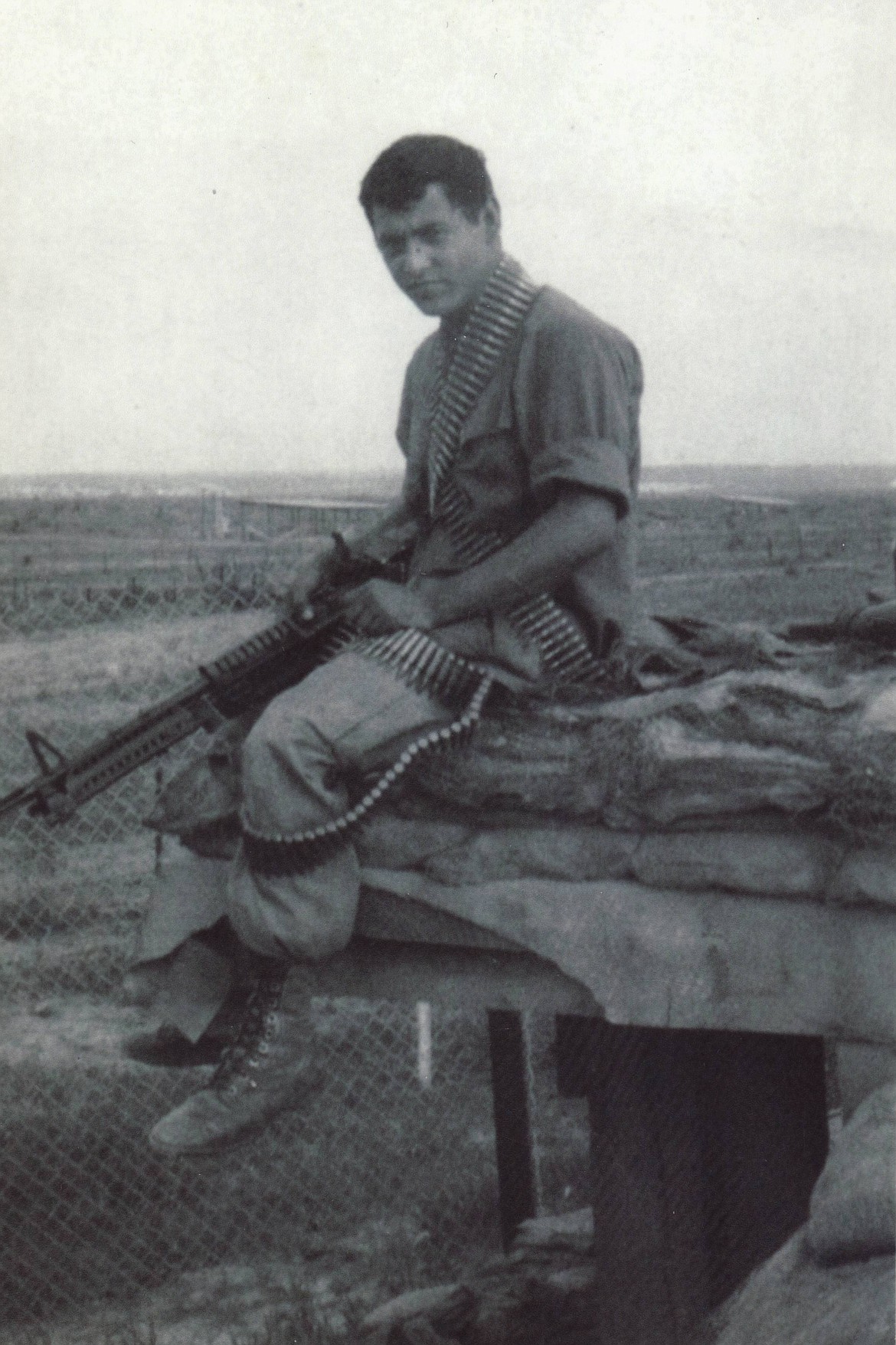 Vicente Sanchez during his tour of duty in Vietnam.