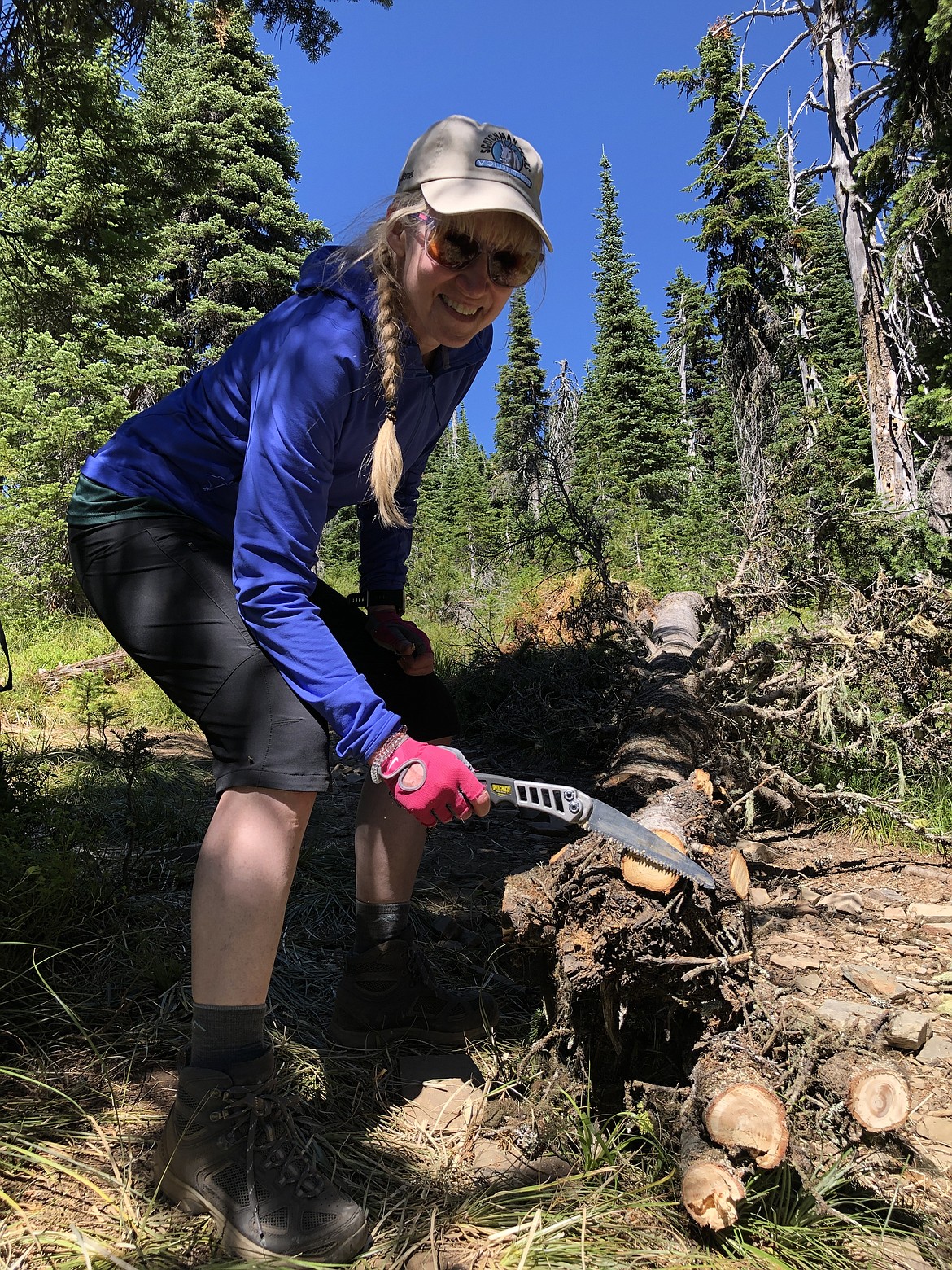 Volunteers with Friends of Scotchman Peaks Wilderness can make a difference while performing trail maintenance and taking part in hikes in one of the most scenic regions in the American West (FSPW photo)